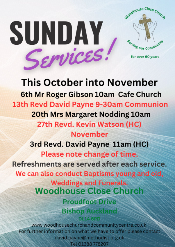 October Services